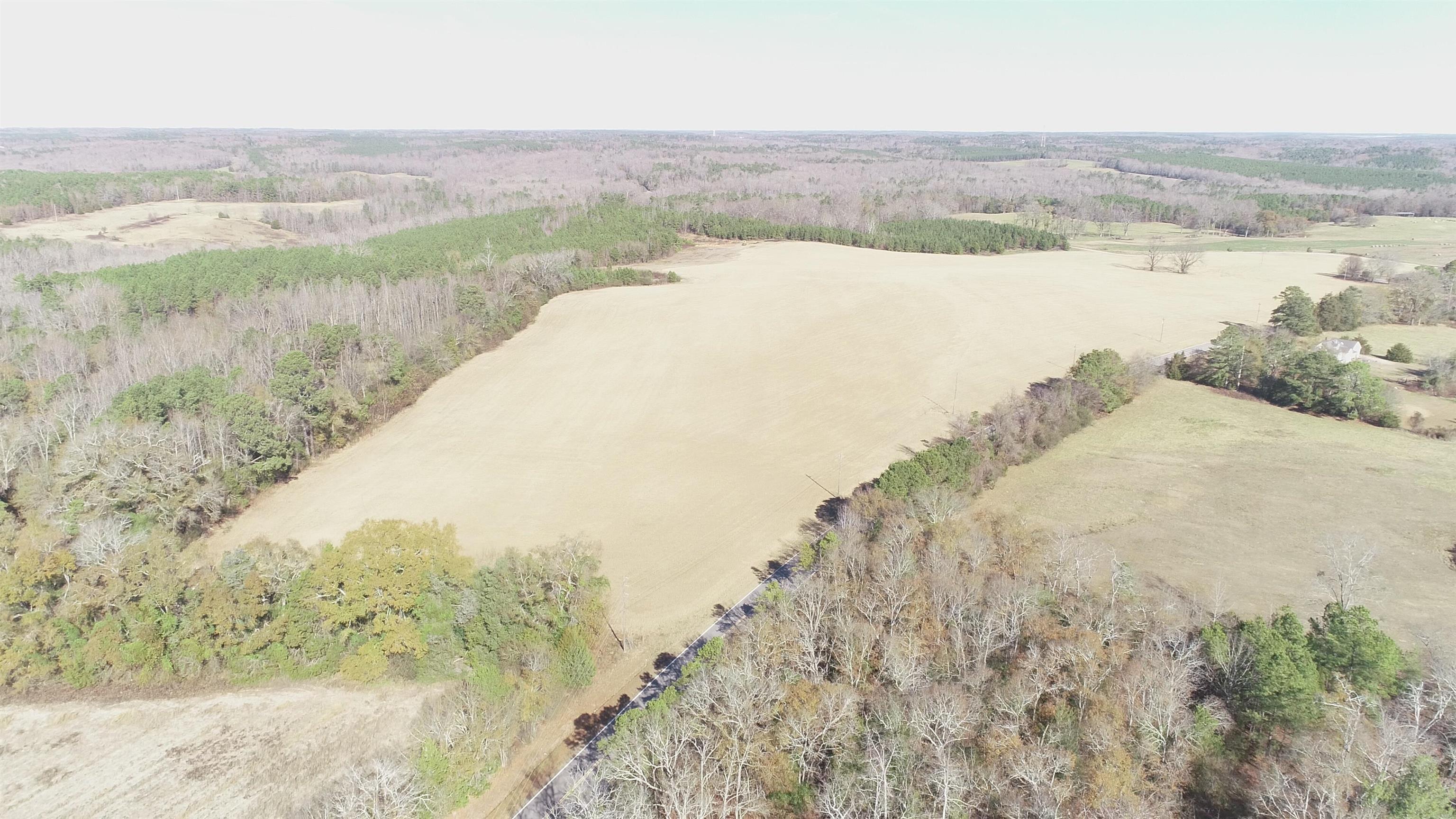 0 Buckhead Road Liberty Hill, SC 29074 - Photo 7 of 29 Aerial view of sparsely populated area with a heavily wooded area