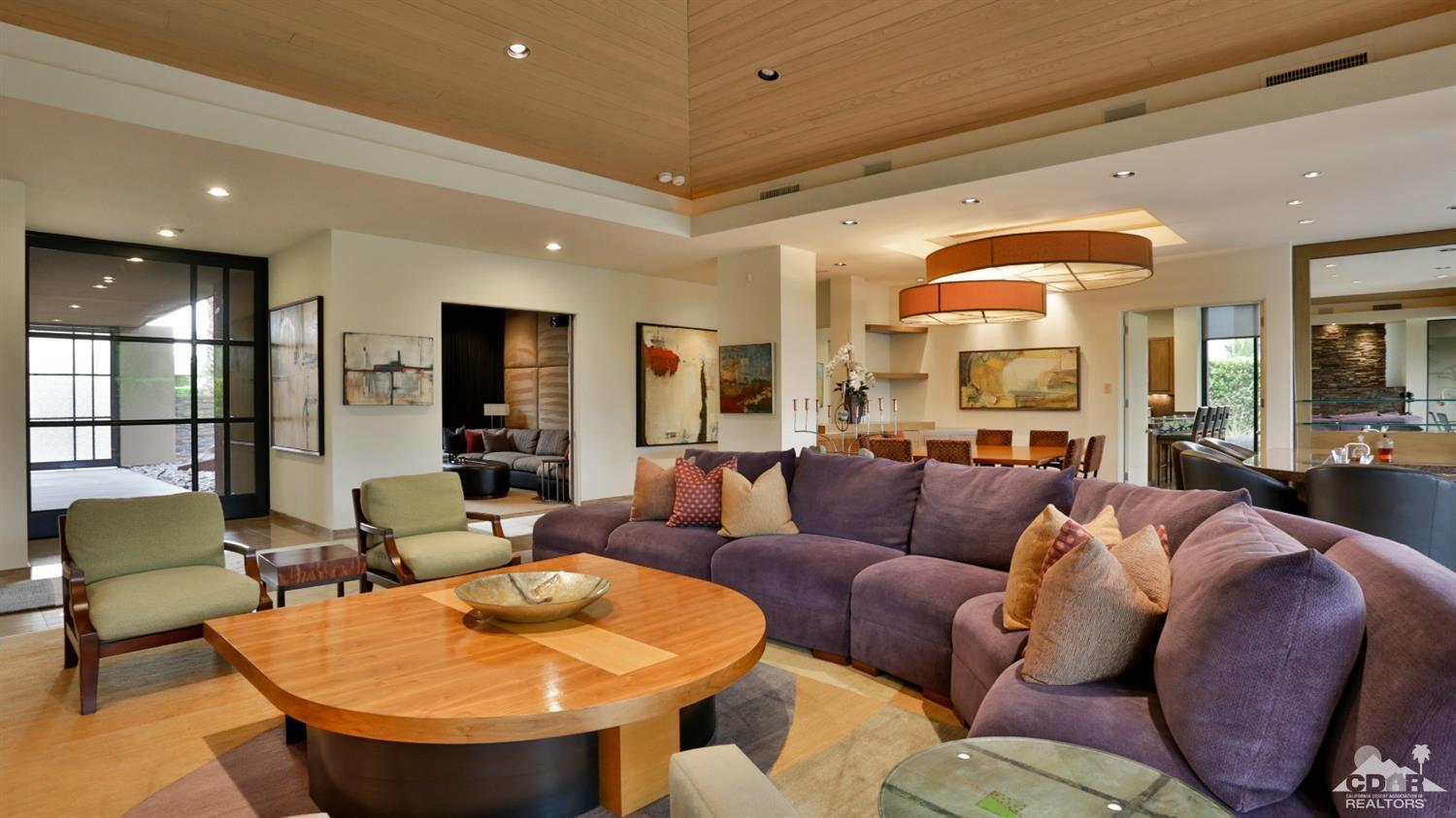 37 Sun Ridge Circle Rancho Mirage, CA 92270 - Photo 16 of 63 a living room with furniture and a large window
