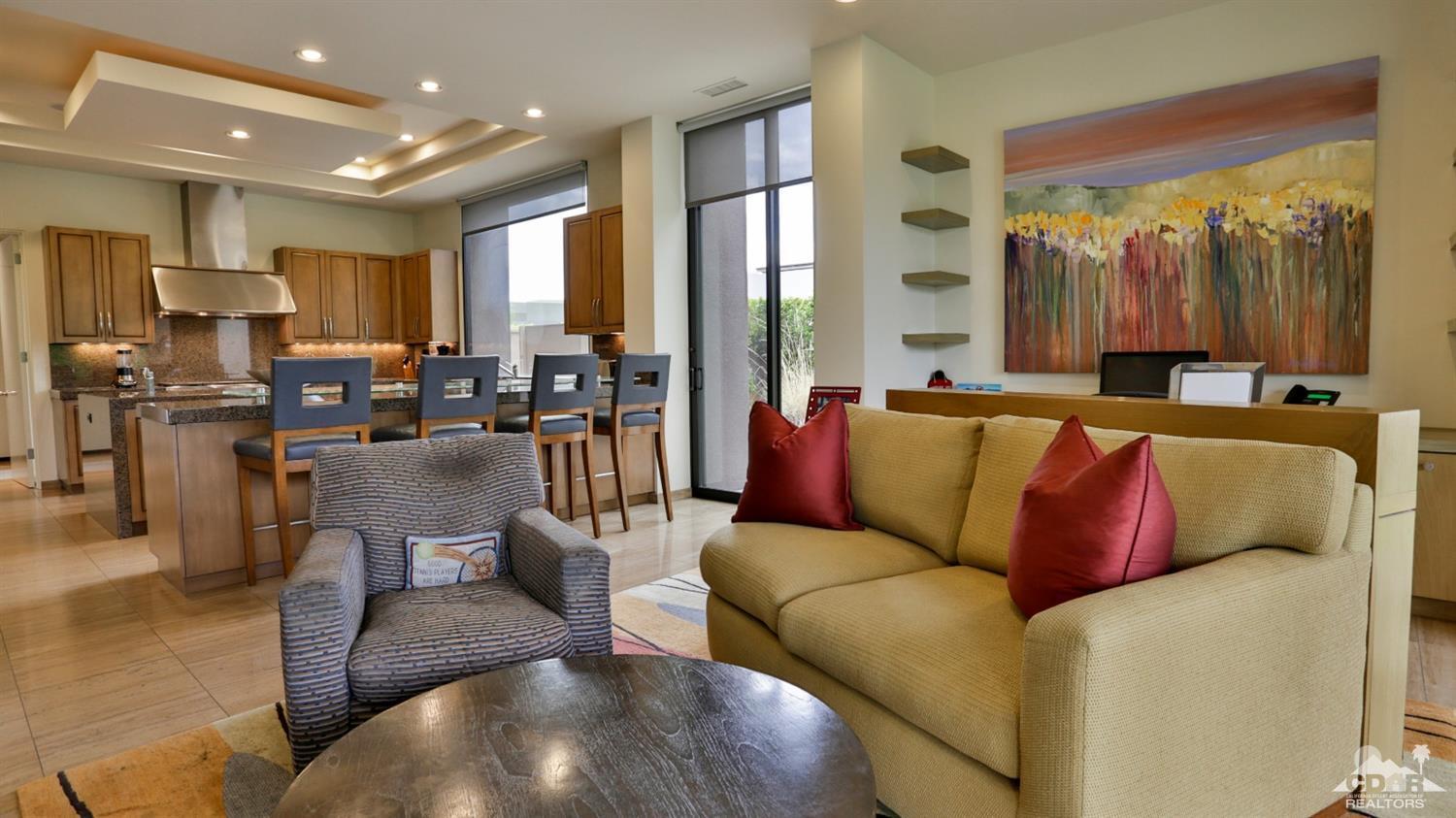 37 Sun Ridge Circle Rancho Mirage, CA 92270 - Photo 38 of 63 a living room with furniture and a large window