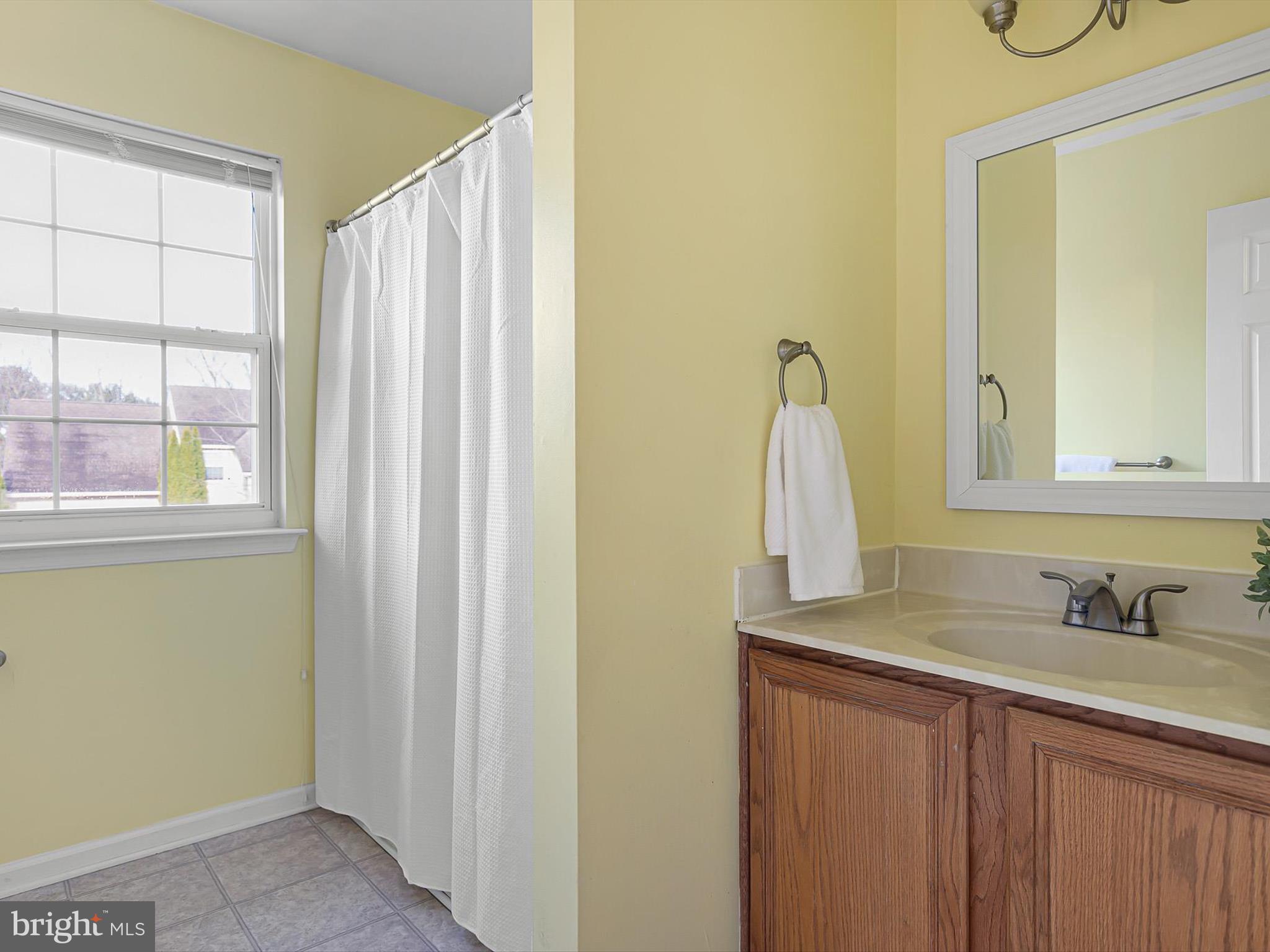5 Meghan Lane Bear, DE 19701 - Photo 32 of 41 a bathroom with a sink and a mirror