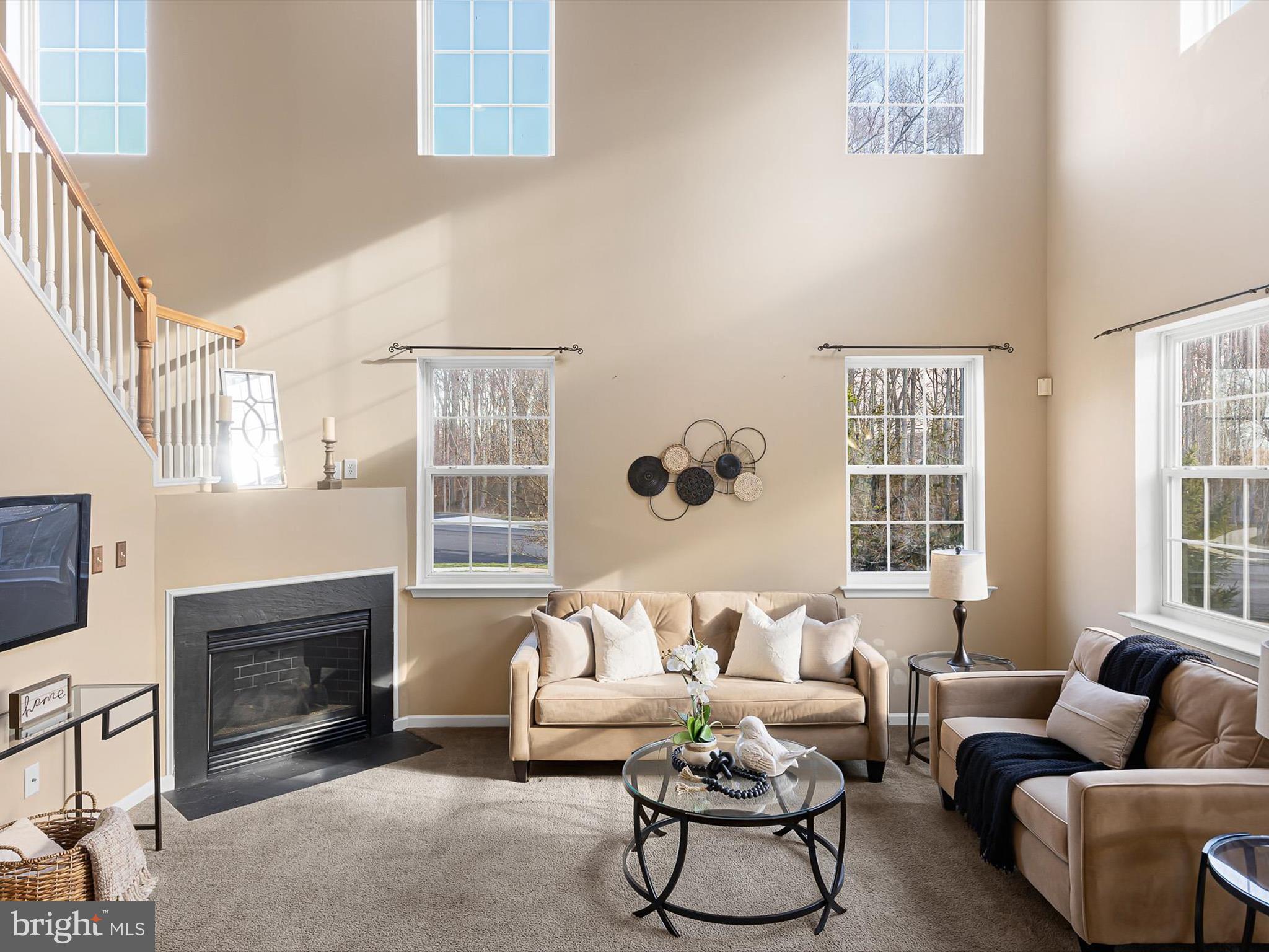 5 Meghan Lane Bear, DE 19701 - Photo 8 of 41 a living room with furniture a fireplace and windows