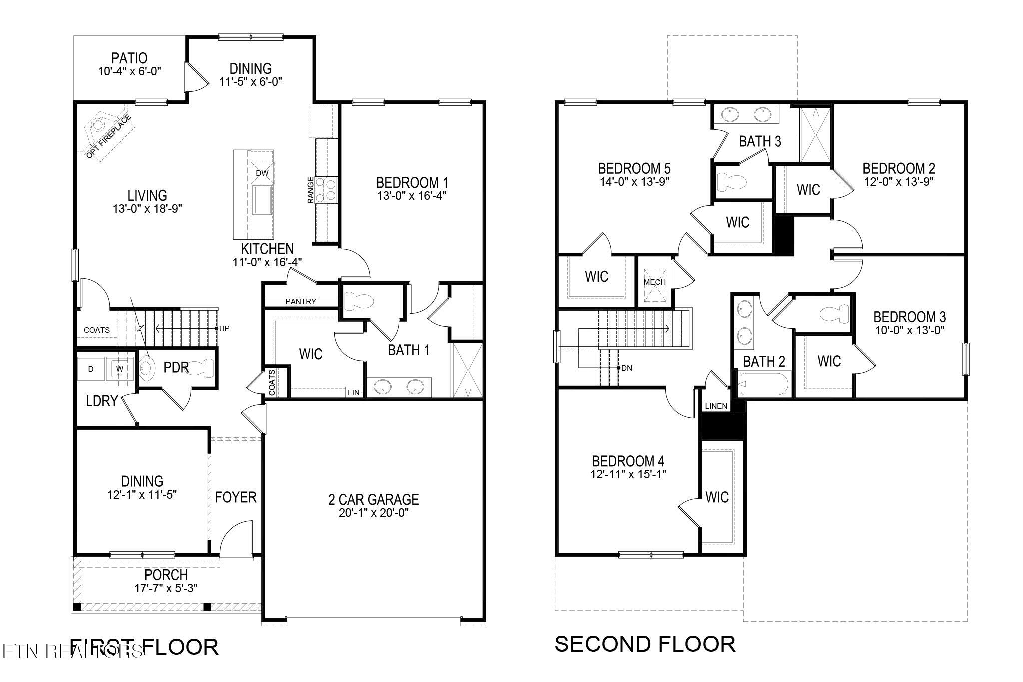2716 Best Road Maryville, TN 37803 - Photo 2 of 2 Salem Traditon Floor Plan 2048x1365