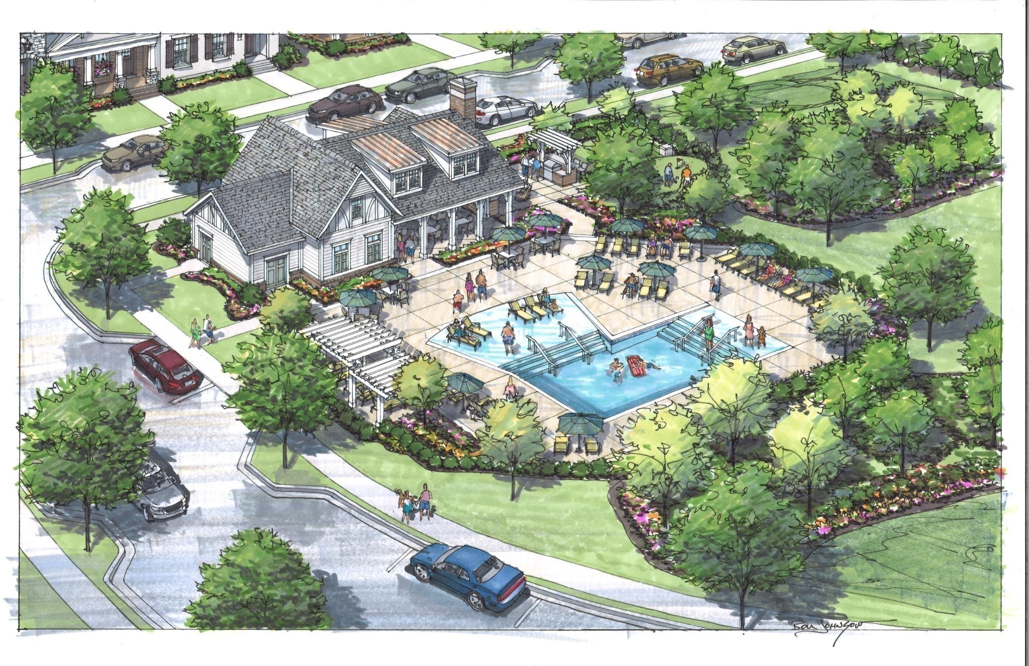 4000 Shadow Green Drive, Unit 4305 Franklin, TN 37064 - Photo 2 of 24 an aerial view of residential houses with outdoor space