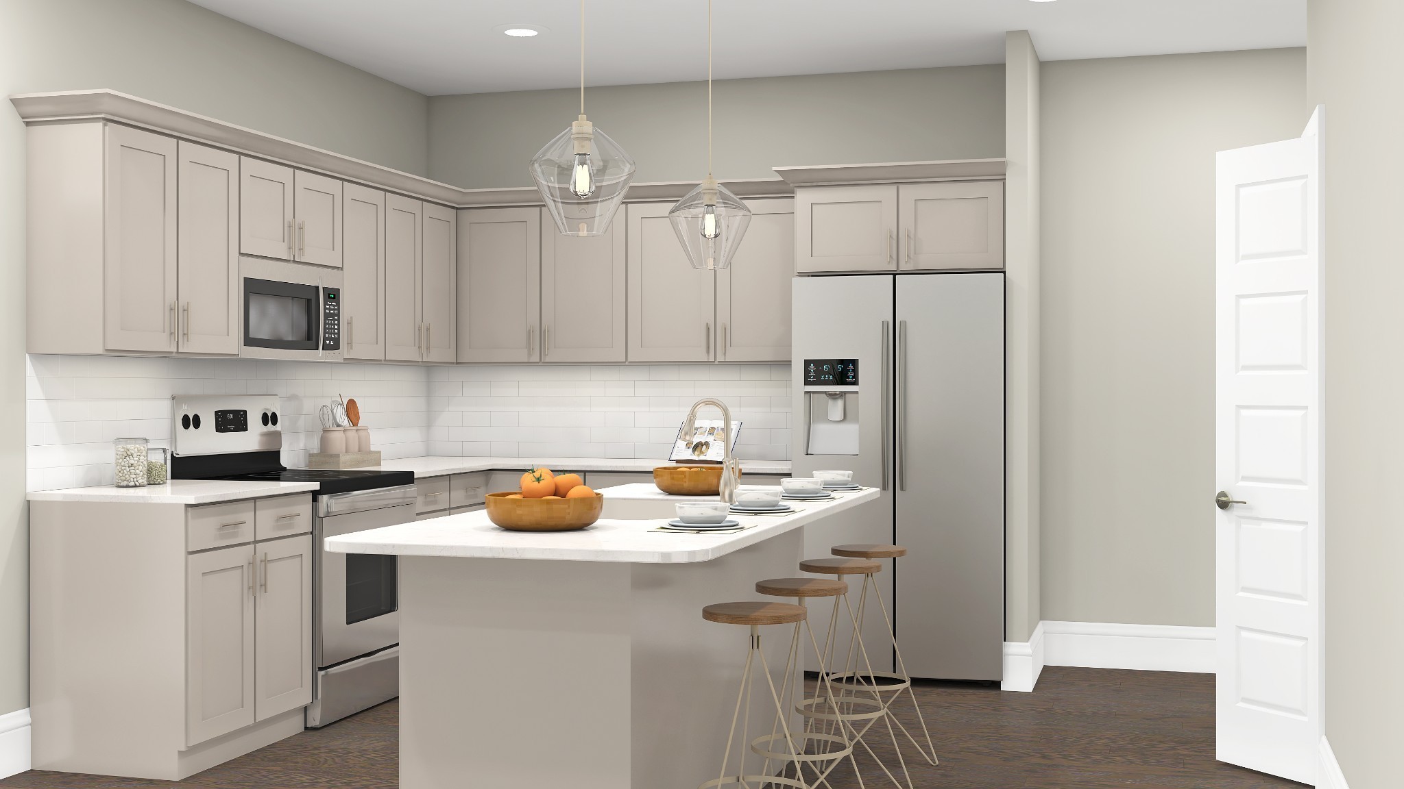 4000 Shadow Green Drive, Unit 4305 Franklin, TN 37064 - Photo 3 of 24 a kitchen with a sink stove and white cabinets