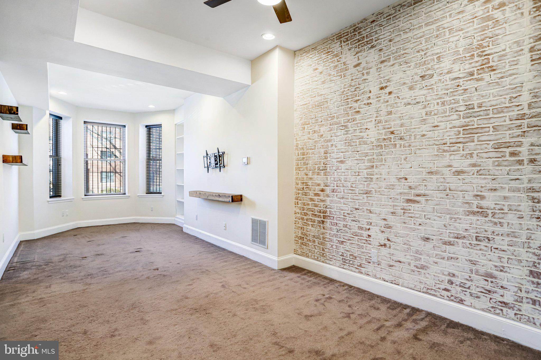 12 Rhode Island Avenue Northwest Washington, DC 20001 - Photo 12 of 74 Exposed brick wall