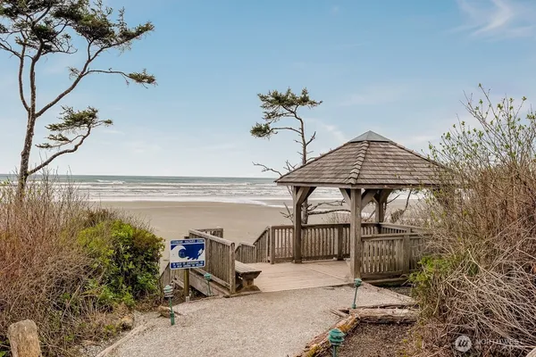 a view of a terrace with sitting area