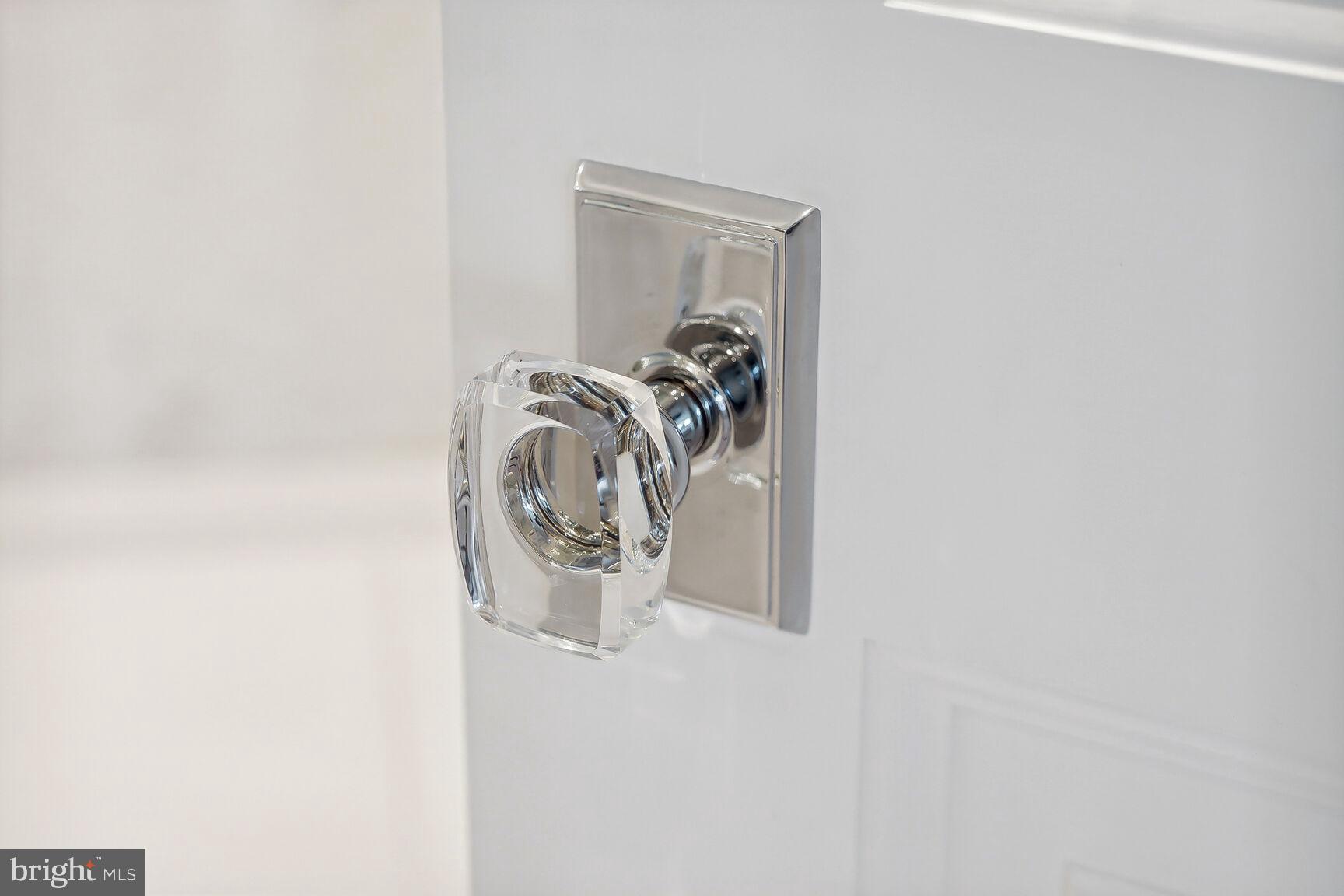 3150 South Street Northwest, Unit 2F Washington, DC 20007 - Photo 41 of 50 Glass Door Knobs!
