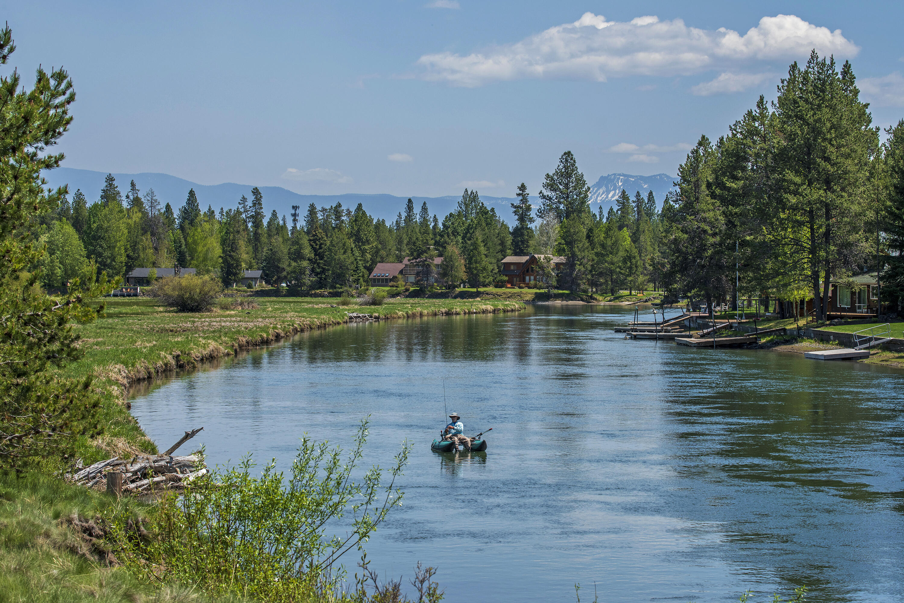16775 Pony Express Way Bend, OR 97707 - Photo 38 of 38 a view of a lake with houses
