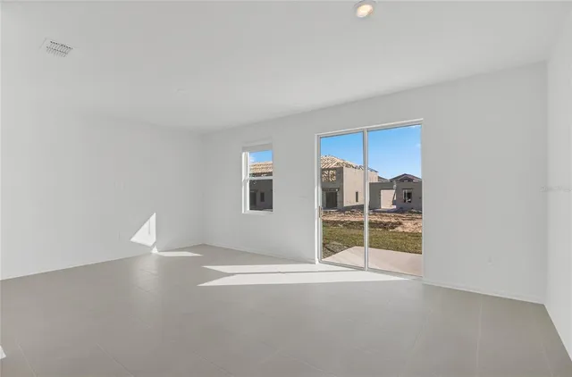 a view of empty room