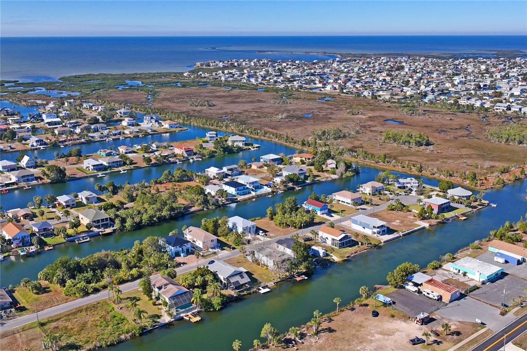 3344 Fernleaf Drive Hernando Beach, FL 34607 - Photo 12 of 22 a view of a city with an ocean view