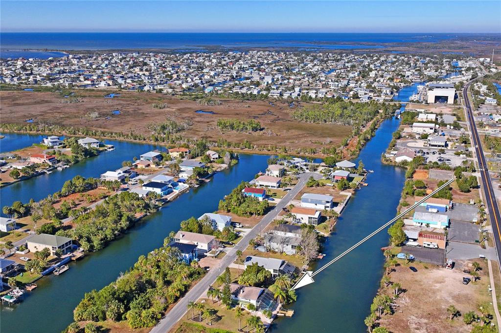 3344 Fernleaf Drive Hernando Beach, FL 34607 - Photo 14 of 22 an aerial view of a city
