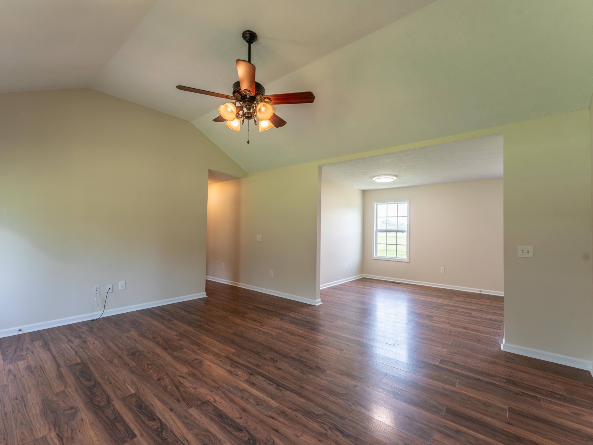 4214 Thick Road Chapel Hill, TN 37034 - Photo 10 of 29 a view of empty room with wooden floor and fan