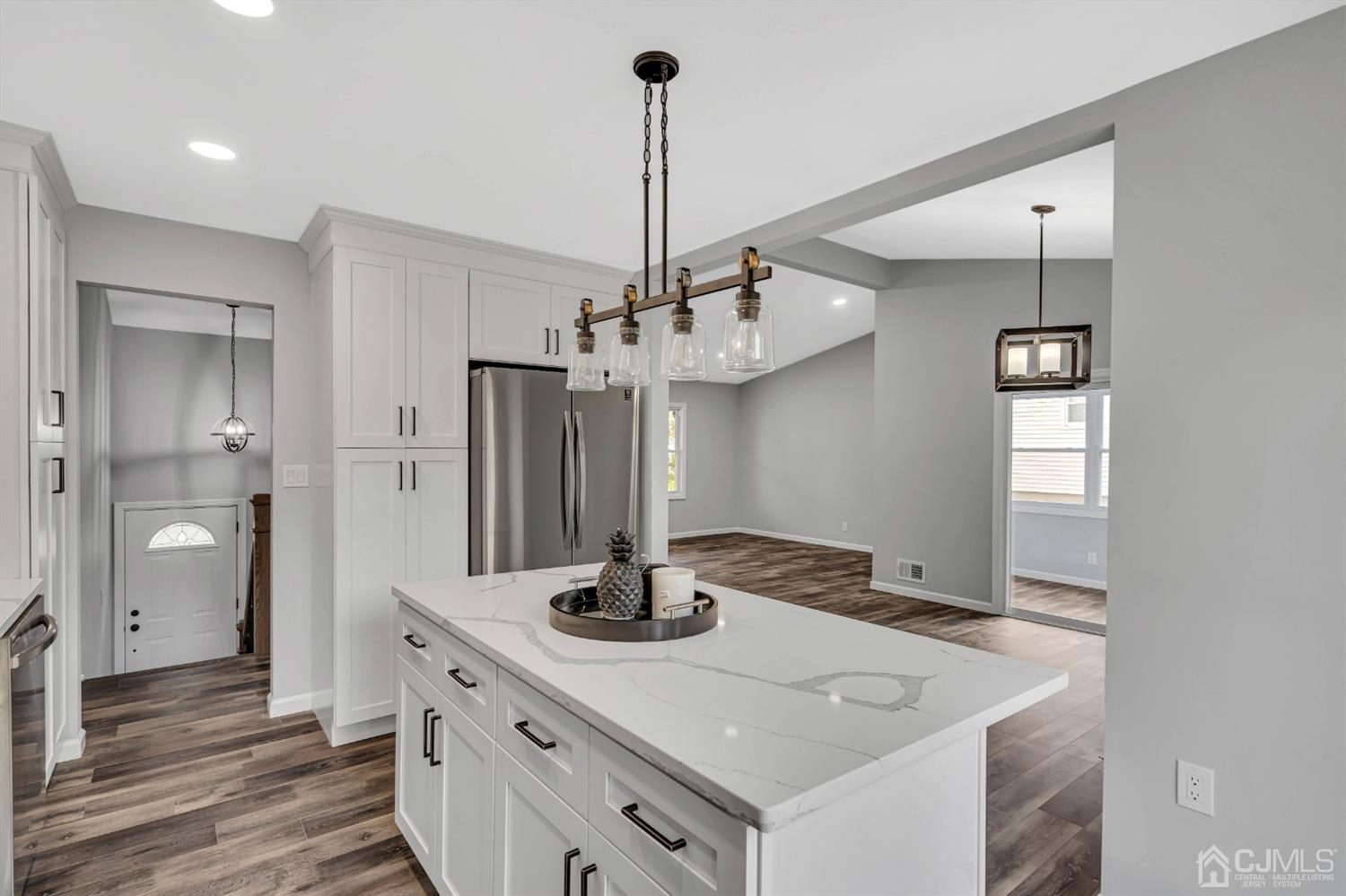 45 Harmon Road Edison, NJ 08837 - Photo 12 of 44 a kitchen with a sink a counter space and stainless steel appliances