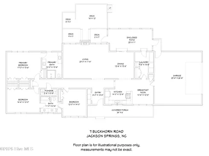 $465,000 | 7 Buckhorn Road, Jackson Springs, NC 27281