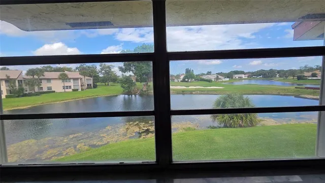 a view of a from a window