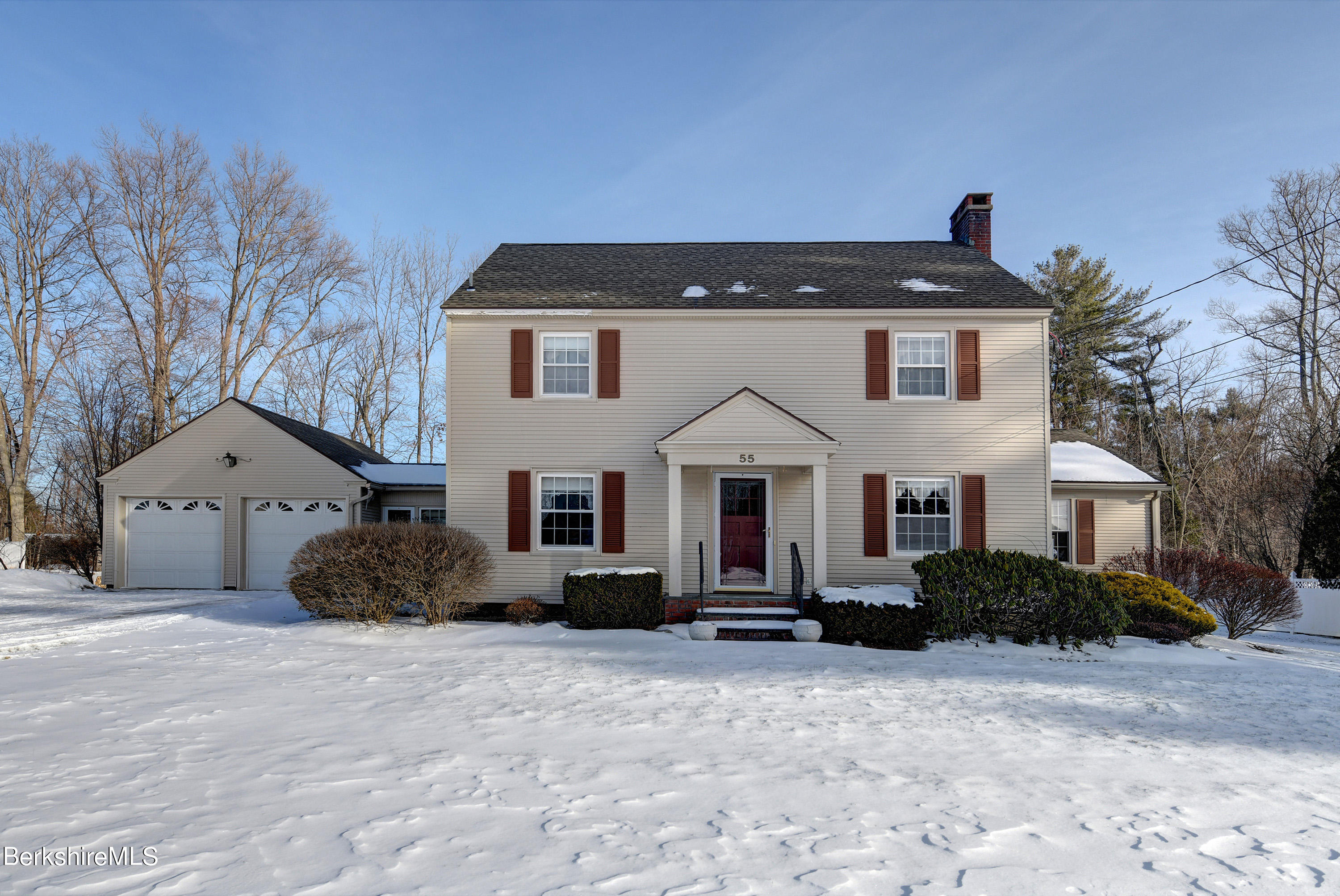 55 Roberta Road Pittsfield, MA 01201 - Photo 1 of 43 Front View Classic Colonial