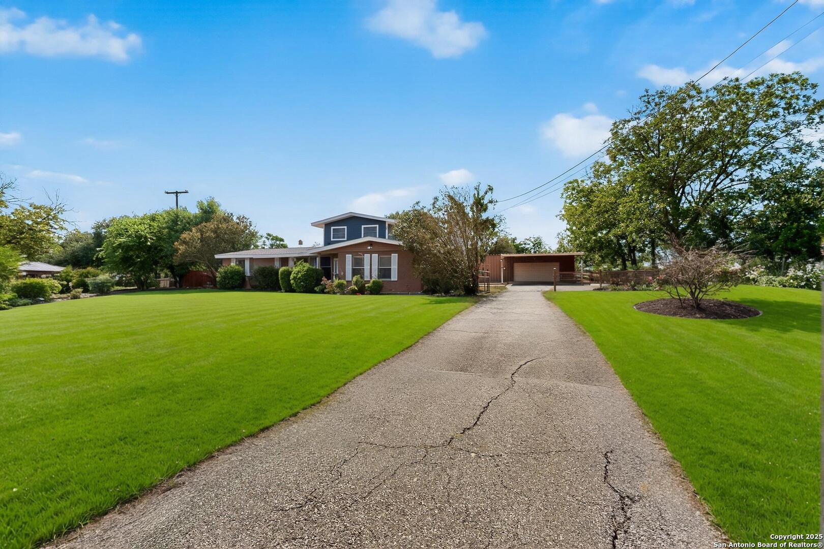 7140 Tree Bend Street China Grove, TX 78263 - Photo 46 of 49 a view of green field with trees in the background