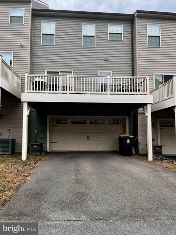 a view of a house with a balcony