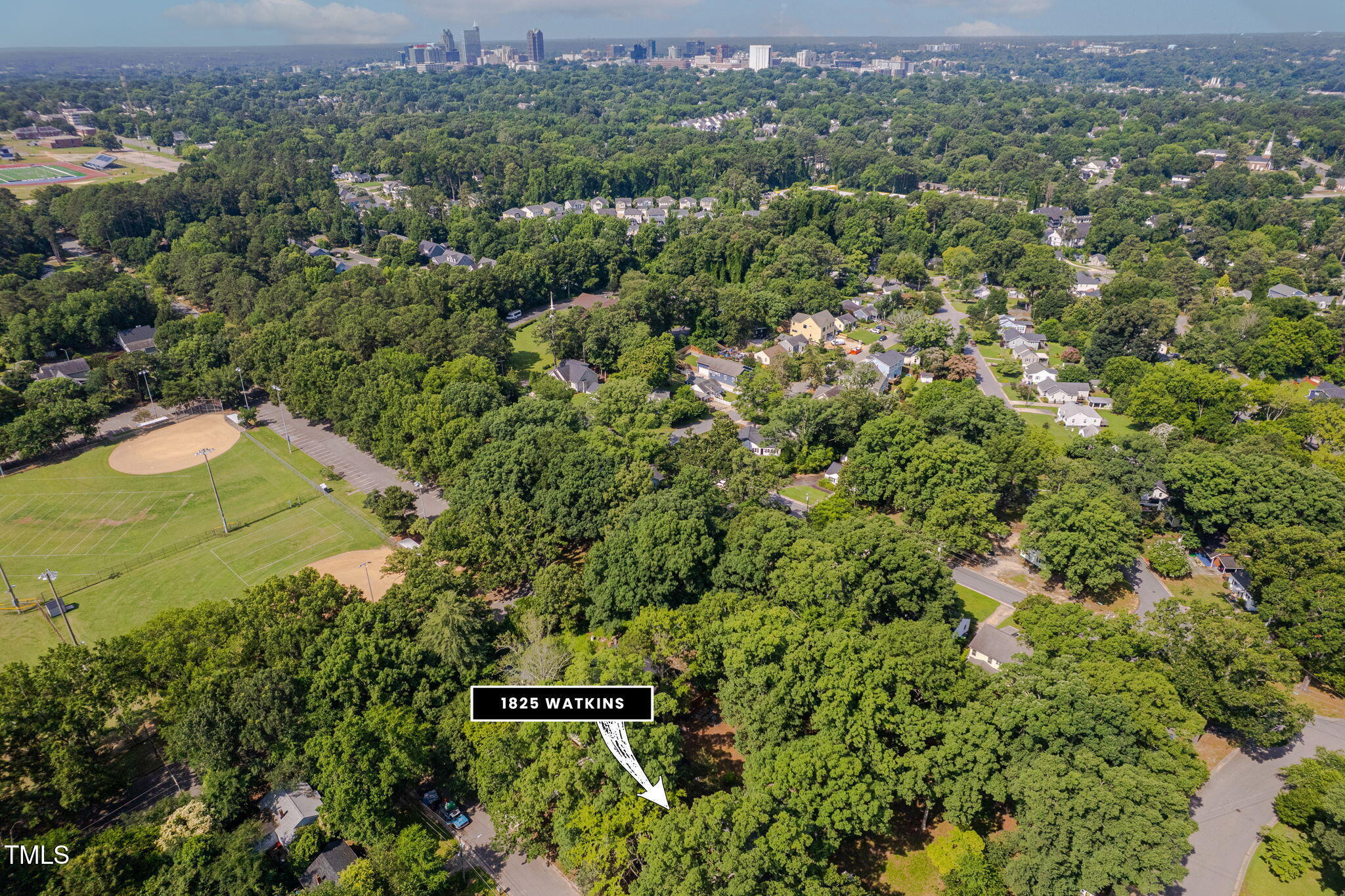 1825 Watkins Street Raleigh, NC 27604 - Photo 29 of 30 46-web-or-mls-1825 Watkins - aerials-10