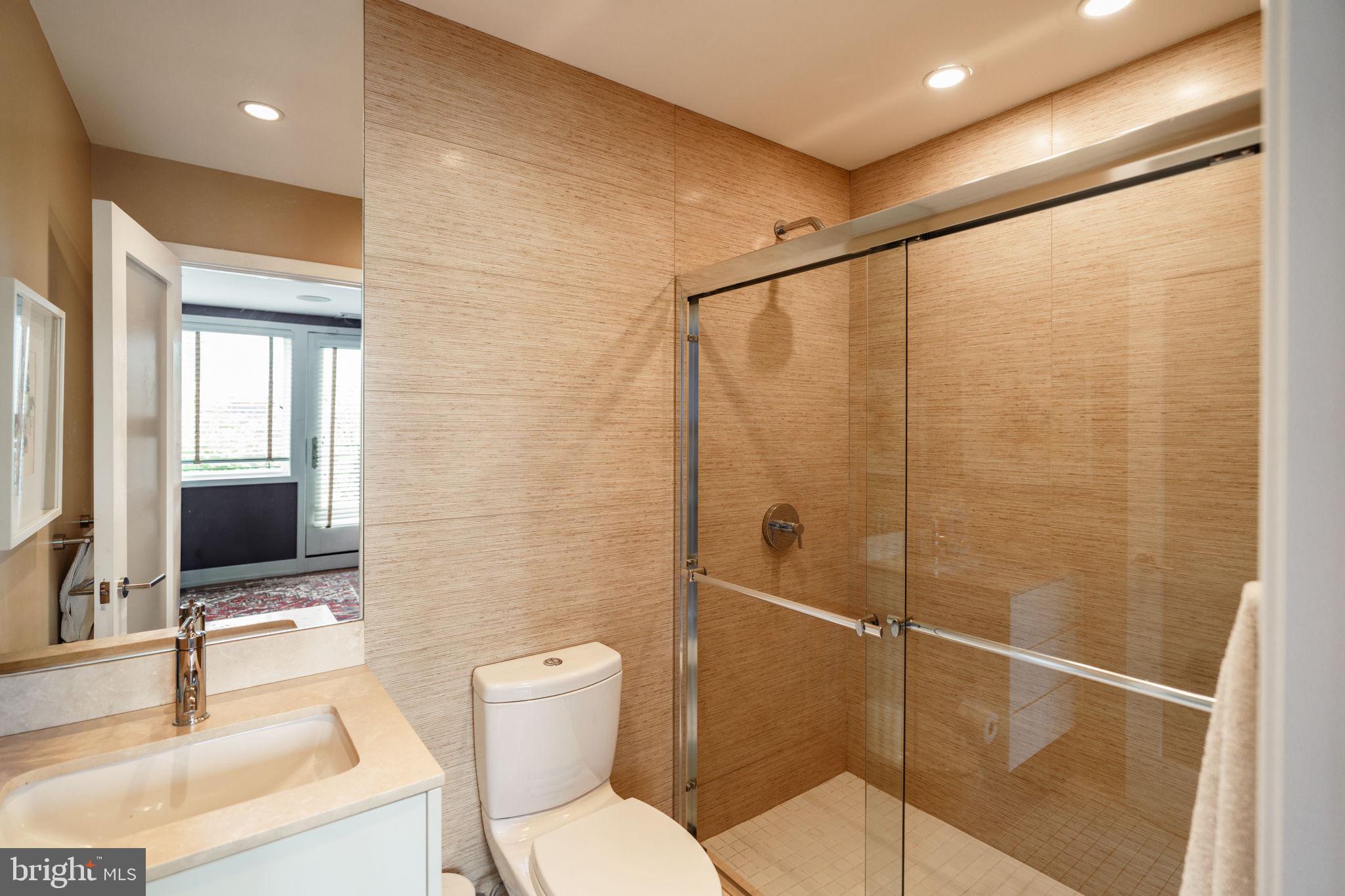 136 North 22nd Street Philadelphia, PA 19103 - Photo 17 of 29 a bathroom with a toilet sink and shower