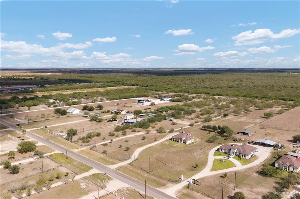 25356 Brushline Road Edcouch, TX 78538 - Photo 4 of 11 Aerial view of sparsely populated area