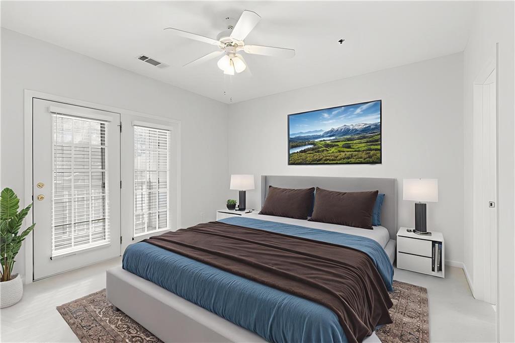 803 Spring Heights Lane Smyrna, GA 30080 - Photo 20 of 40 a bedroom with a large bed and a window