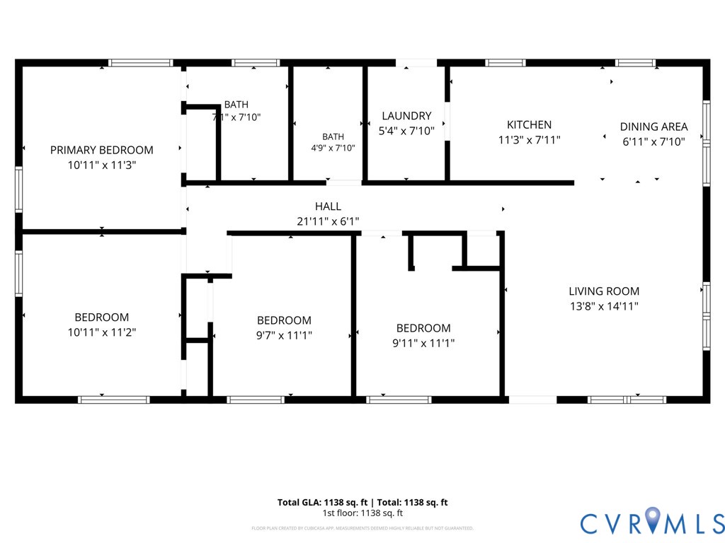 6927 Carsley Road Waverly, VA 23890 - Photo 51 of 51 Floor plan