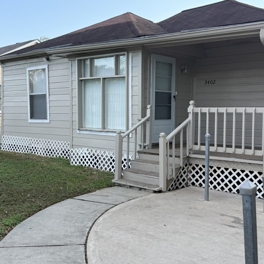 front view of a house