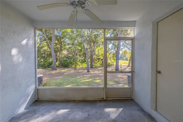 a view of road with trees