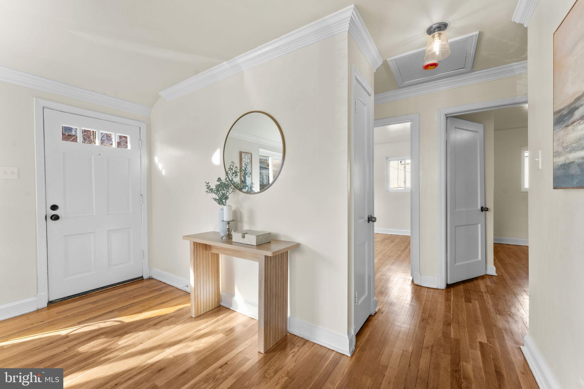 11013 Amherst Avenue Silver Spring, MD 20902 - Photo 3 of 74 Bright and inviting entryway with charm.