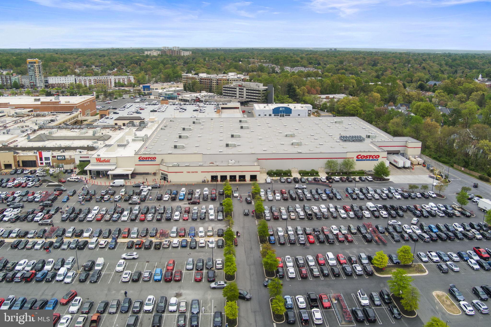11013 Amherst Avenue Silver Spring, MD 20902 - Photo 74 of 74 Busy Costco parking lot bustling with shoppers.