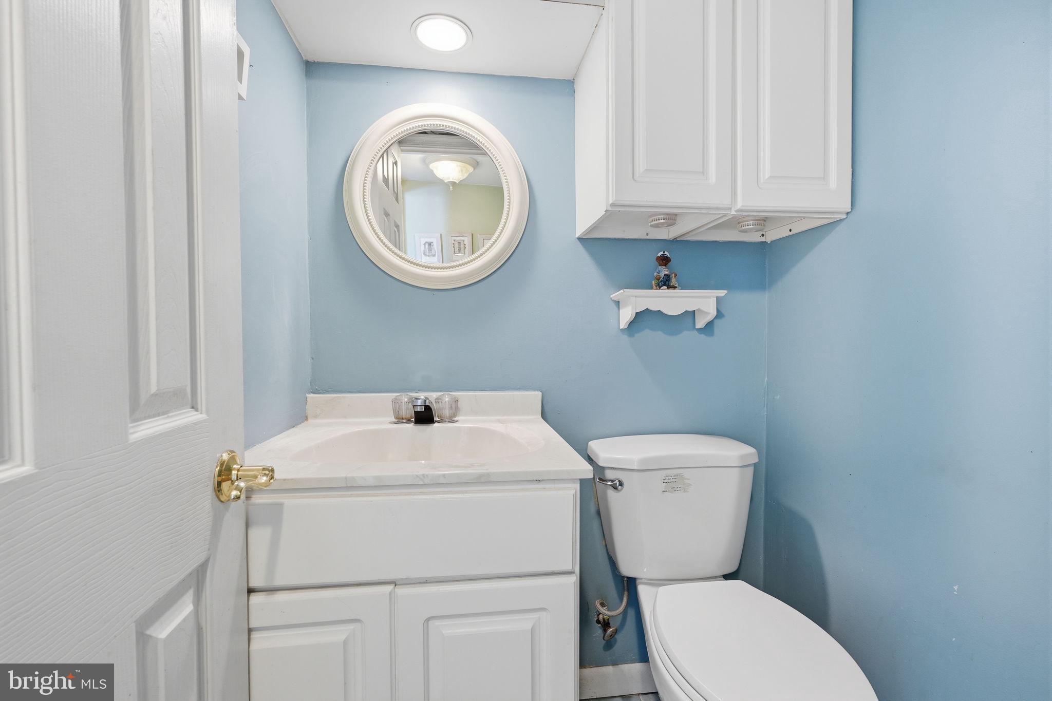 1025 Friendship Street Philadelphia, PA 19111 - Photo 23 of 36 Charming blue-hued bathroom retreat.