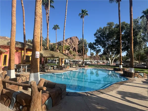 a view of outdoor space with trees