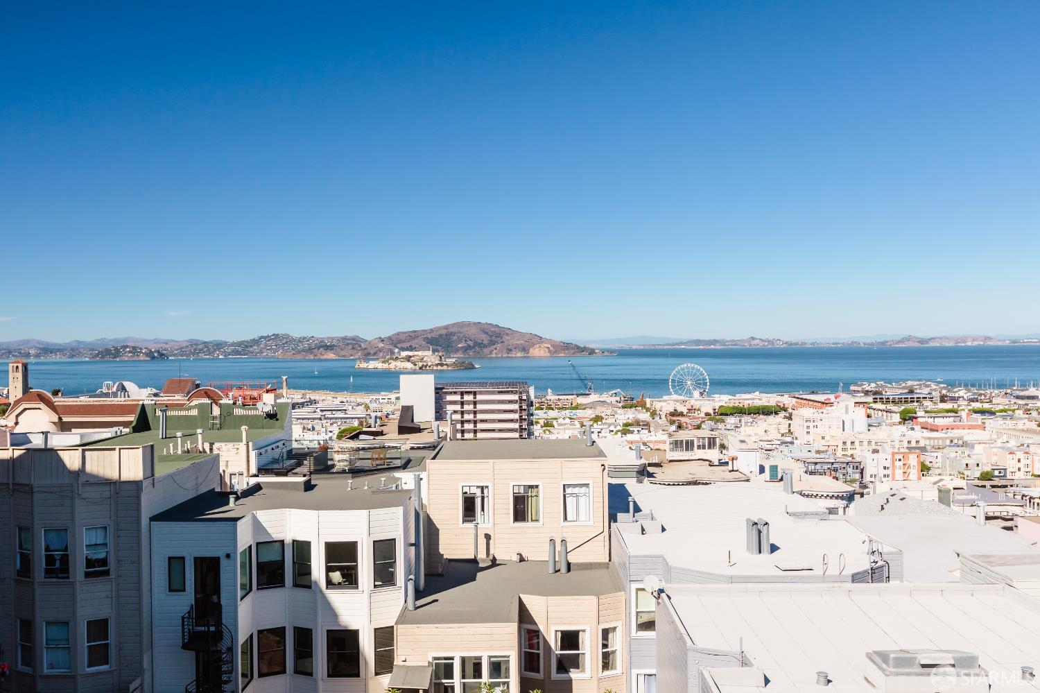 866 Green Street, Unit 5 San Francisco, CA 94133 - Photo 14 of 15 a view of city with ocean