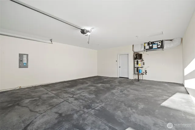 a view of a room with cabinet and stairs