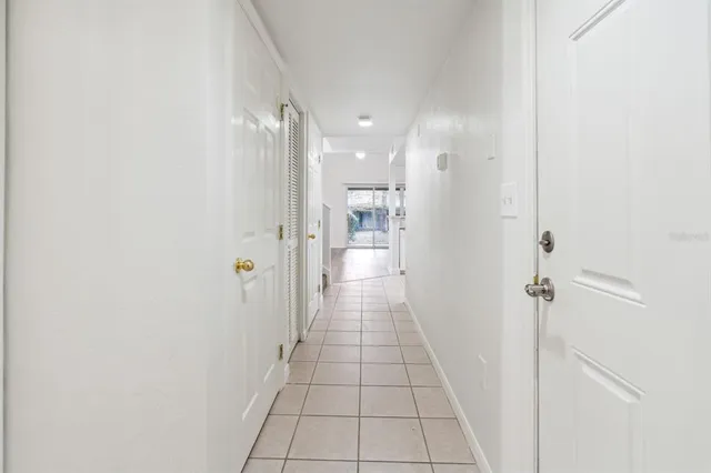 a view of a hallway