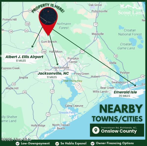 0 Francktown Road Richlands, NC 28574 - Photo 5 of 15 Screenshot-2025-10-02-170247
