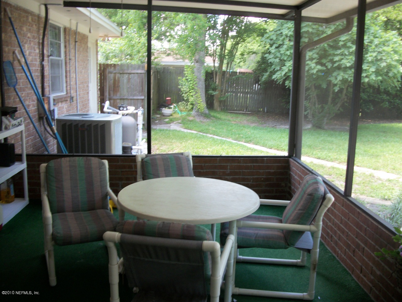 166 Foxridge Road Orange Park, FL 32065 - Photo 4 of 7 screened porch