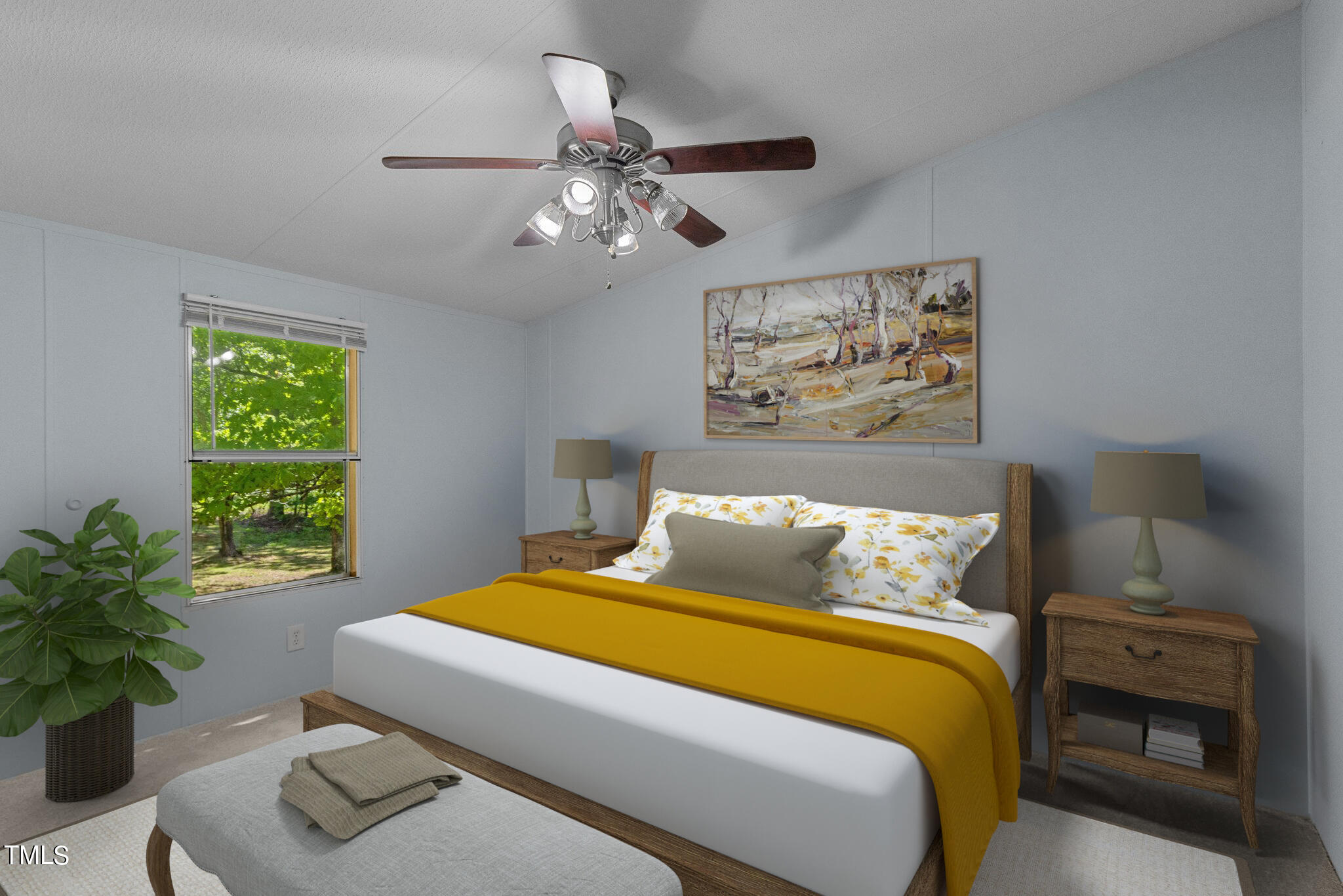 120 Graham Day Road Roxboro, NC 27574 - Photo 28 of 71 staged bedroom
