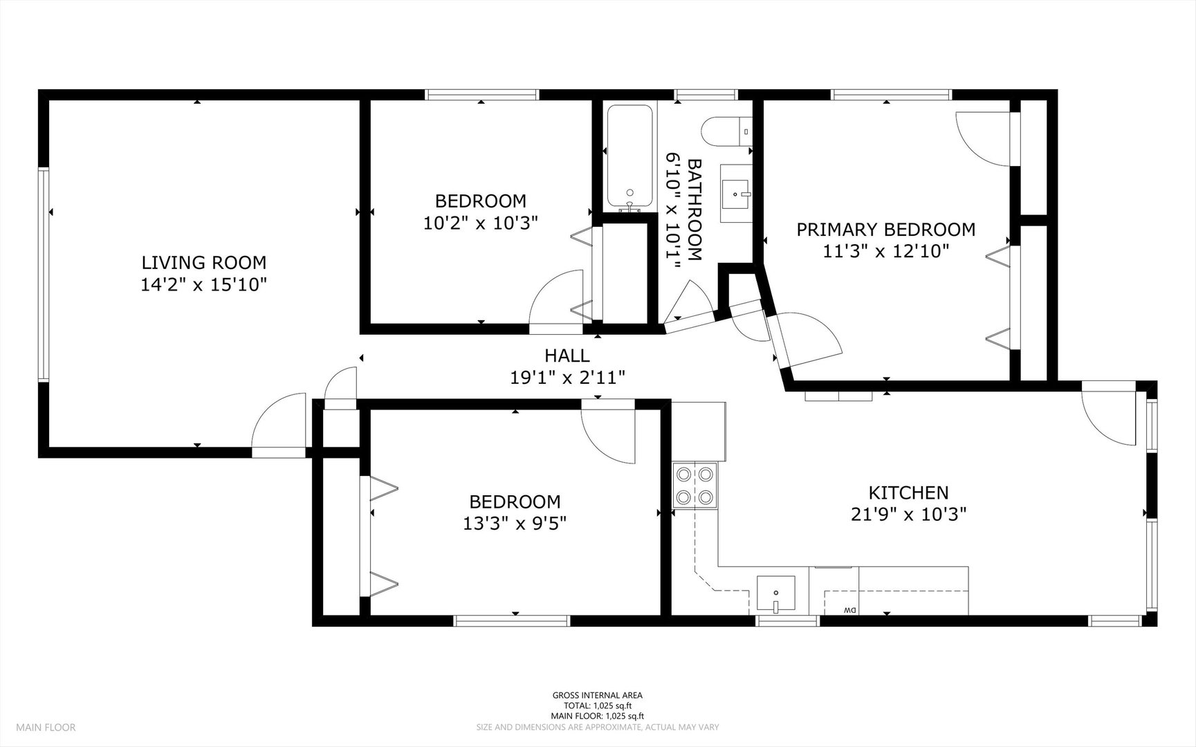 69 East Quincy Street, Unit 2 Riverside, IL 60546 - Photo 22 of 22 a picture of a floor plan