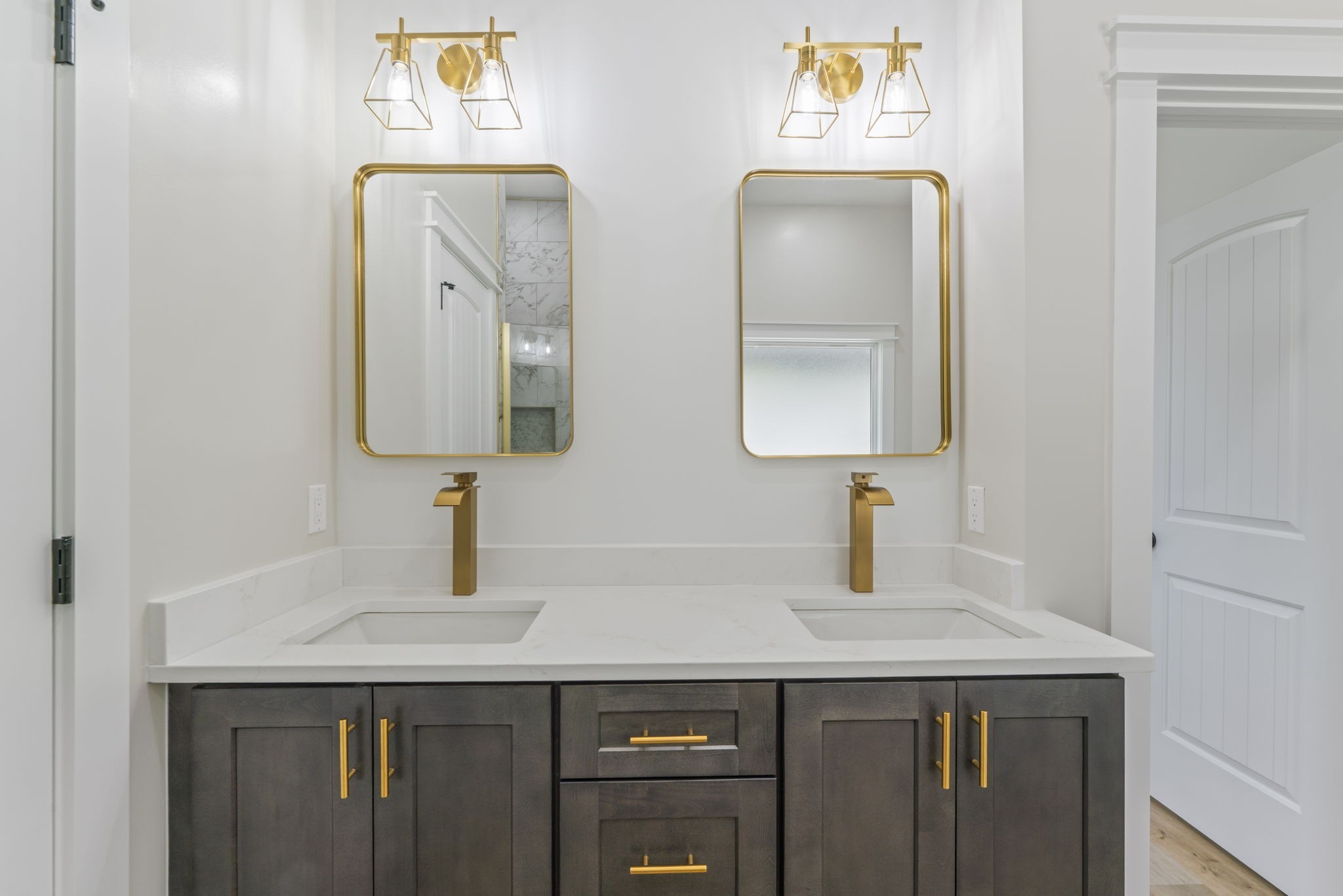 1601 Old Estill Springs Road Tullahoma, TN 37388 - Photo 24 of 37 a bathroom with a sink and a mirror