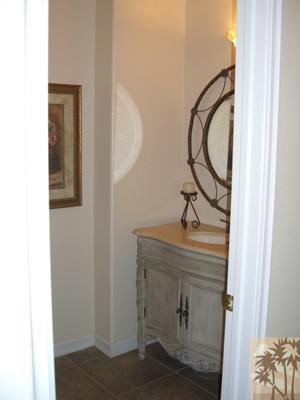 303 Loch Lomond Road Rancho Mirage, CA 92270 - Photo 13 of 25 a view of staircase with a mirror