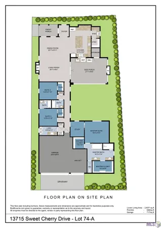 $830,000 | 13715 Sweet Cherry Drive, Baton Rouge, LA 70810