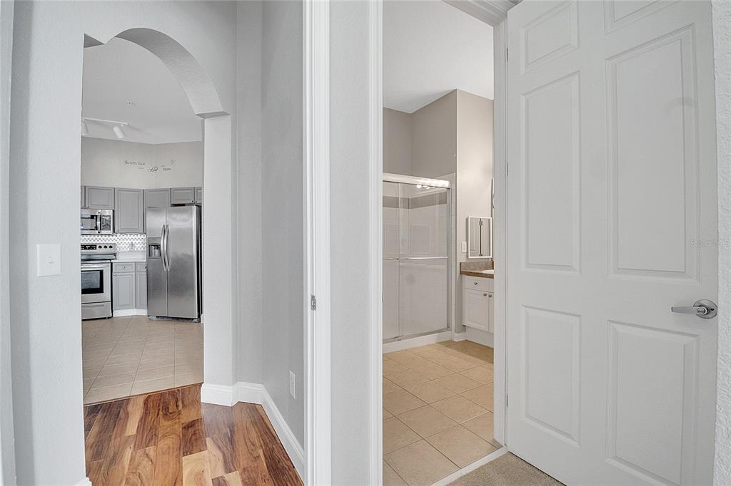 617 Terrace Ridge Circle, Unit 617 Davenport, FL 33896 - Photo 25 of 40 a view of a kitchen from the hallway