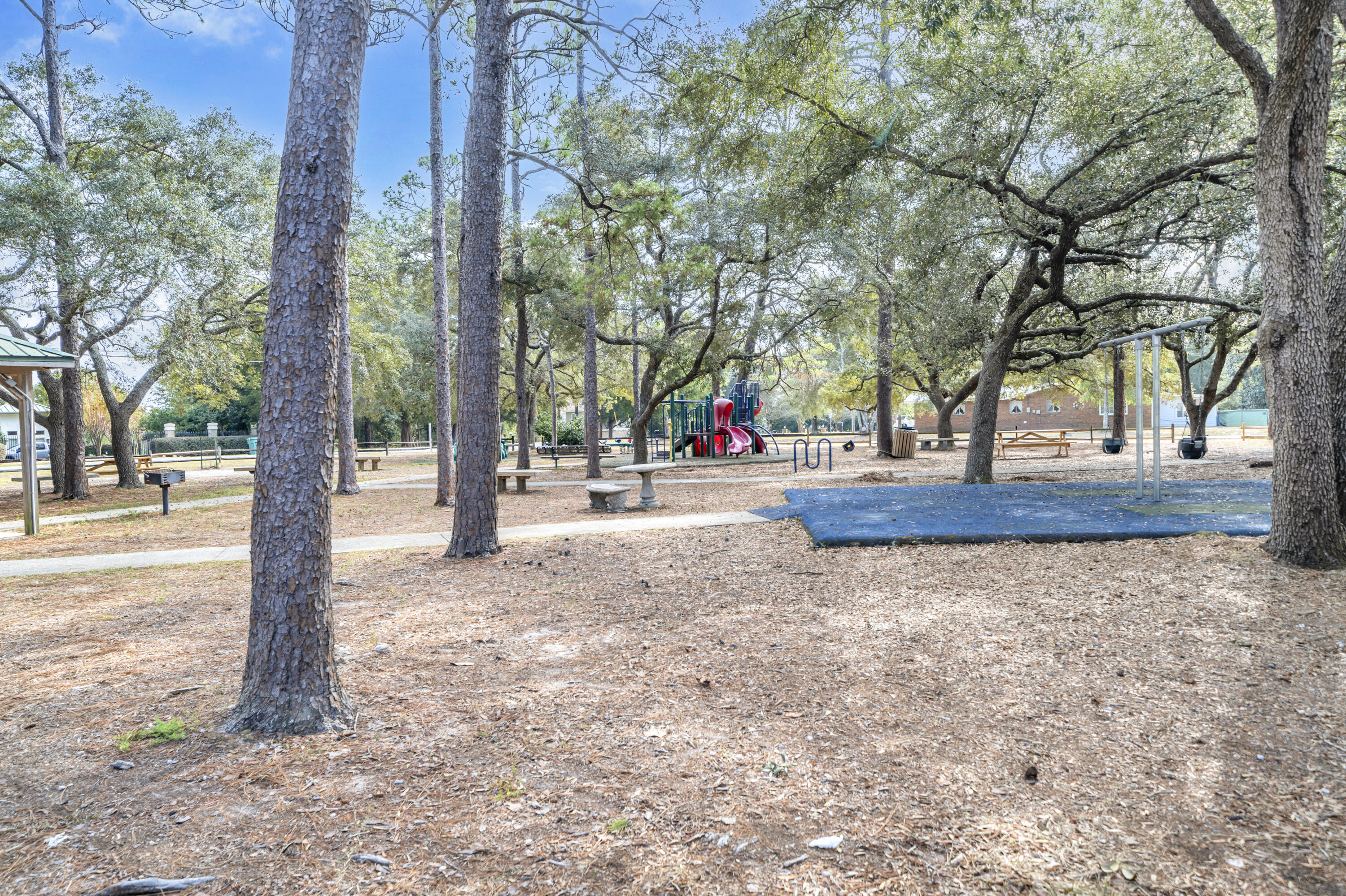 32 Walnut Avenue Shalimar, FL 32579 - Photo 47 of 56 a view of road with trees