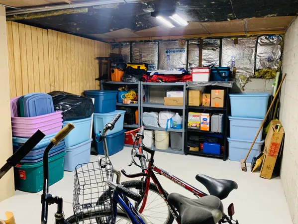 a view of a closet