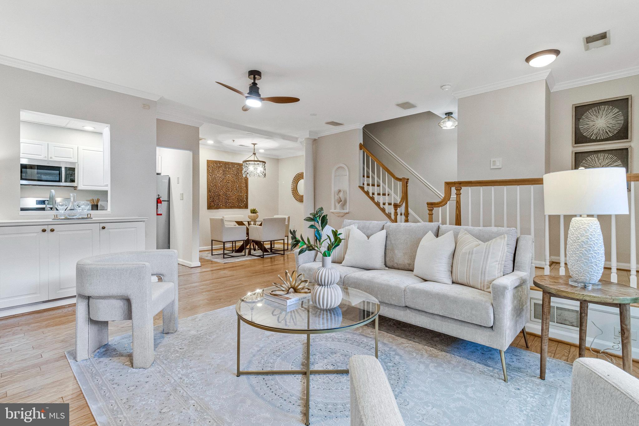 2413 20th Street Northwest, Unit 1 Washington, DC 20009 - Photo 8 of 31 a living room with furniture