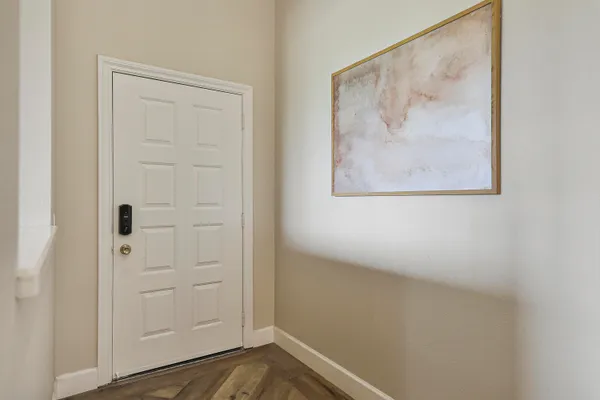 a view of a small room