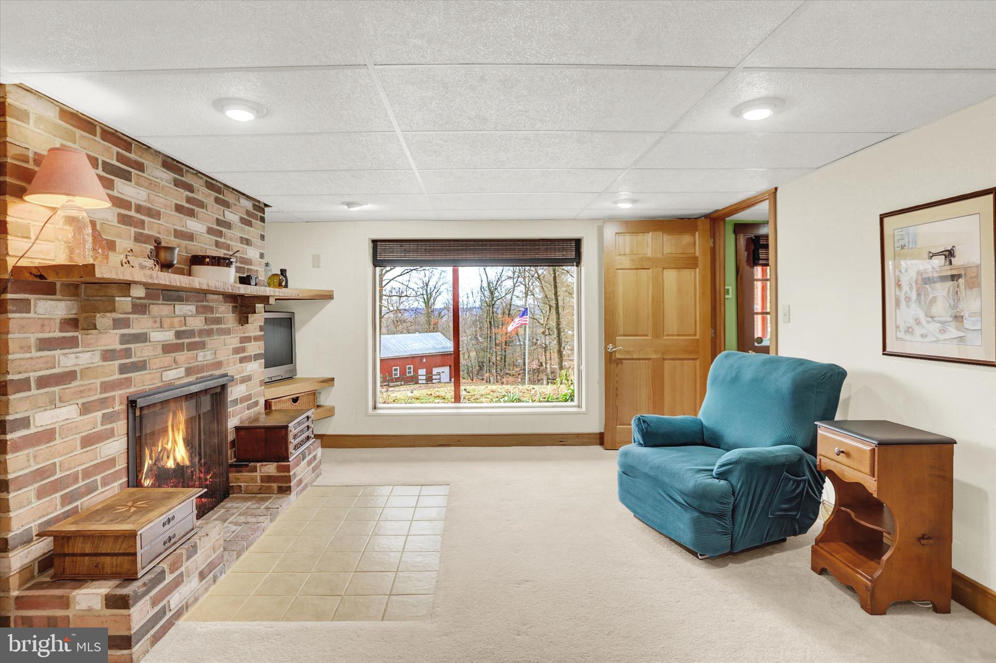 920 Cola Road Middletown, PA 17057 - Photo 87 of 134 Sitting room with wood fireplace