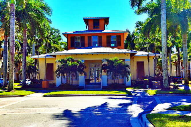 4159 Main Street Jupiter, FL 33458 - Photo 36 of 39 a view of a swimming pool with an outdoor seating